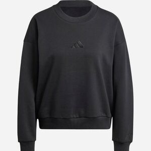 Adidas Womens All Szn Fleece Crop Sweatshirt